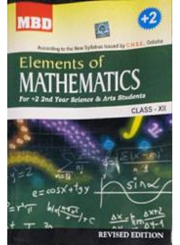 +2 Elements of Mathematic Vol-II (2nd Year Science & Arts) Class-XII