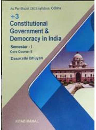 +3 Constitutional Government & Democracy In India Sem-I Course-II