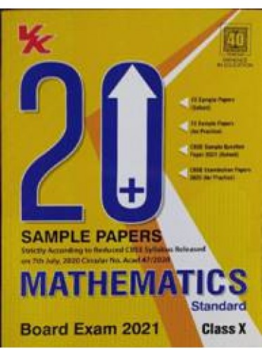 20+ Sample Papers Mathematics Standard Class-X 2021