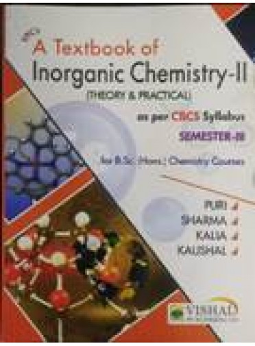 A Textbook Of Inorganic Chemistry-II Sem-III (Odisha Board)
