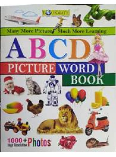 Abcd Picture Word Book 1000+Photos