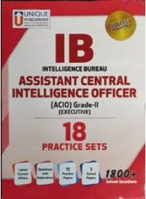 Assistant Central Intelligence Officer (Acio) 18 Practice Sets