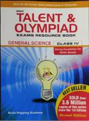 BMAs Talent & Olympiad Exams Resource Book - General Science Class-4