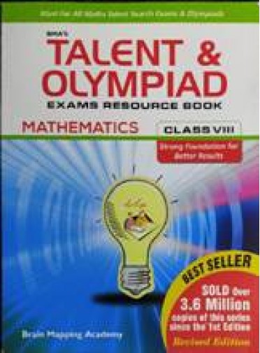 BMAs Talent & Olympiad Exams Resource Book-Mathematics Class-VIII