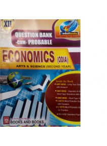 +2 QUESTION BANK -CUM- PROBABLE ECONOMICS (ODIA)  ARTS & SCIENCE (SECOND YEAR)