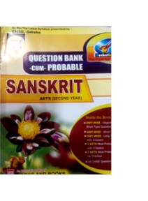 +2 QUESTION BANK -CUM- PROBABLE SANSKRIT ARTS (SECOND YEAR)