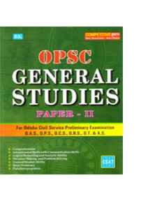 OPSC General Studies -(1 & 2 In One Set) (For Odisha Civil Service Preliminary Examination) By Shoaib Khan, Prof. J.P. Tripathy, Sangram Keshari Rout