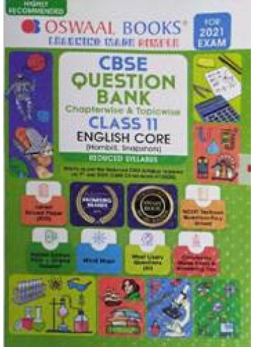 CBSE Question Bank Class 11 English Core (2021)