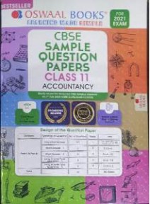 CBSE Sample Question Papers Class 11 Accountancy for 2021 Exam