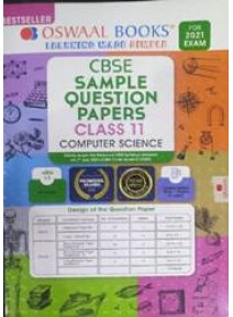 CBSE Sample Question Papers Class 11 Computer Science for 2021 Exam