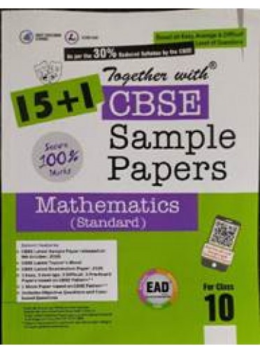 Cbse Sample Papers Mathematics Standard For Class-10