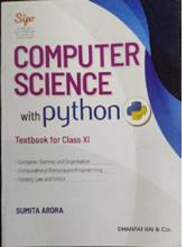 Computer Science With Python Class-XI And Practical Book