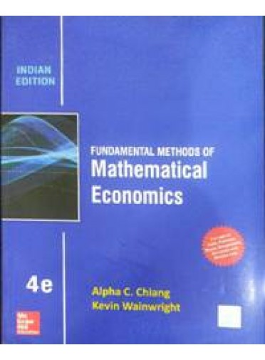 Fundamental Methods of Mathematical Economics,4/ed