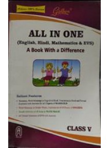 Golden : All In One Class-V (English, Hindi, Mathematics & Evs)