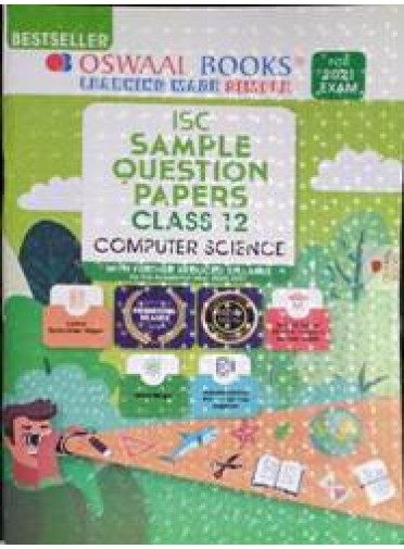 ISC Sample Question Papers Class 12 Computer Science