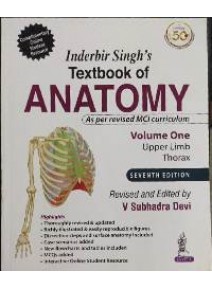 Inderbir Singh's Textbook Of Anatomy (3Vol-Set) 7ed