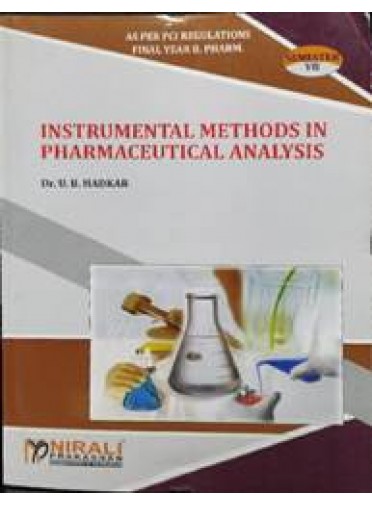 Instrumental Methods In Pharmaceutical Analysis Sem-VII
