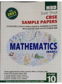 Mbd : Sure Shot Cbse Sample Papers Mathematics(Basic) Class-10 2021