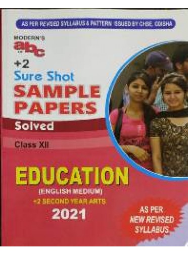 Moderns Abc Of +2 Sure Shot Sample Papers Education (English Medium) Class-XII +2 2nd Yr 2021