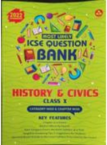 Most Likely Icse Question Bank History & Civics Class-X 2022