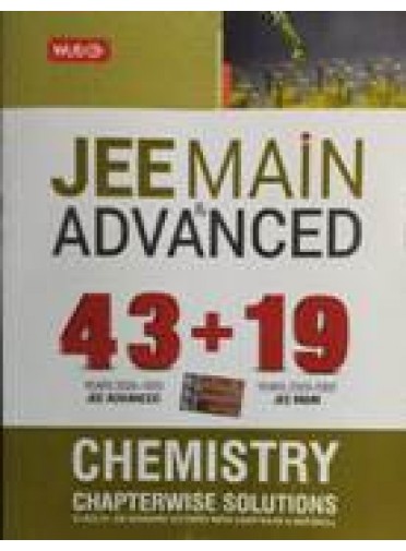 Mtg : Jee Main & Advanced 43+19 Chemistry Chapterwise Solutions