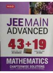 Mtg : Jee Main & Advanced 43+19 Mathematics Chapterwise Solutions