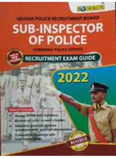 Odisha Police Recruitment Board Sub-Inspector Of Police Recruitment Exam Guide 2022