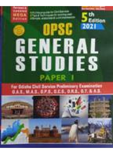Opsc General Studies For Odisha Civil Service Preliminary Examination Paper-I