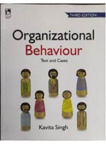 Organizational Behaviour Text And Cases, 3/ed.