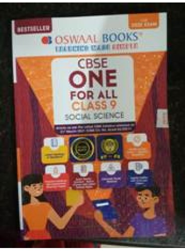Oswaal Books CBSE One for All Class 9 Social Science (2022)