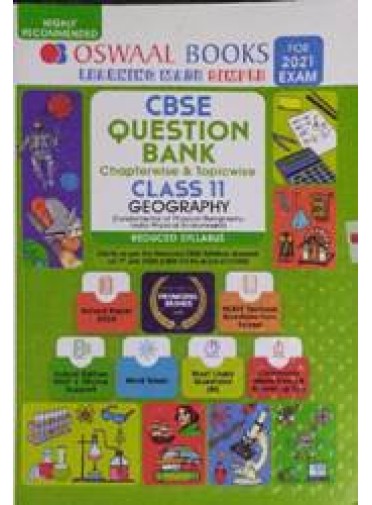 Oswaal Books Cbse Question Bank Class-11 Geography 2021