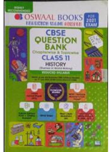 Oswaal Books Cbse Question Bank Class-11 History 2021
