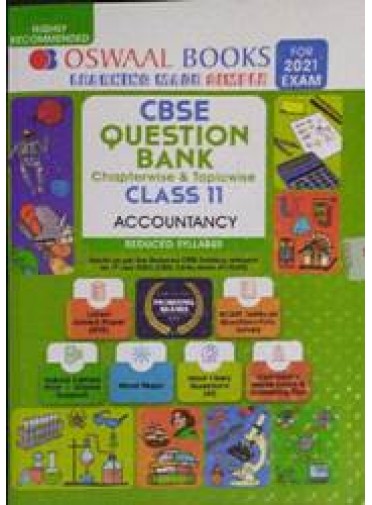Oswaal Books Cbse Question Bank Class-12 Accountancy 2021