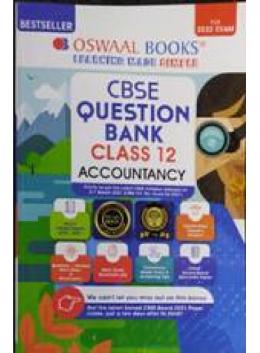 Oswaal Books Cbse Question Bank Class-12 Accountancy 2022