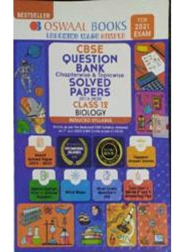Oswaal Books Cbse Question Bank Class-12 Biology 2021