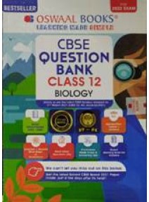 Oswaal Books Cbse Question Bank Class-12 Biology 2022