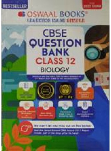 Oswaal Books Cbse Question Bank Class-12 Biology 2022
