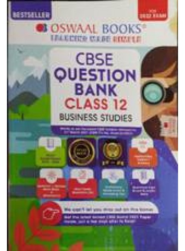 Oswaal Books Cbse Question Bank Class-12 Business Studies 2022