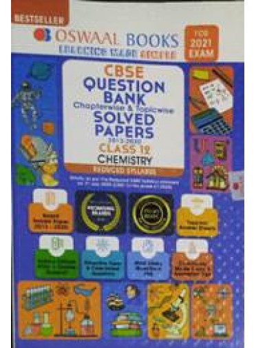 Oswaal Books Cbse Question Bank Class-12 Chemistry 2021