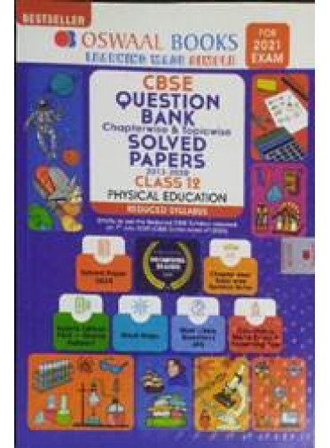 Oswaal Books Cbse Question Bank Class-12 Physical Education 2021