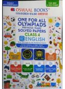 Oswaal Books One For All Olympiads Class-4 English