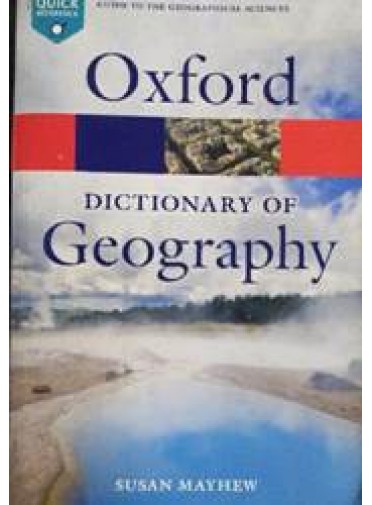 Oxford Dictionary Of Geography,5/e