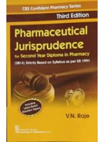 Pharmaceutical Jurisprudence For 2nd Yr Diploma In Pharmacy 3ed