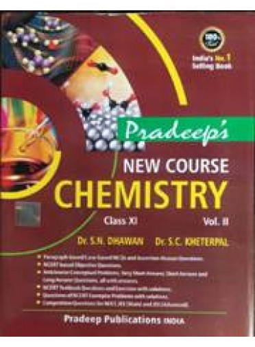 Pradeeps New Course Chemistry Class-XI (1&2-Vol-Set)
