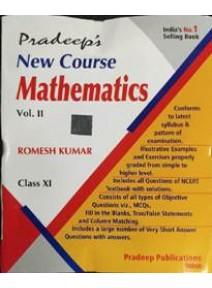 Pradeeps New Course Mathematics Class-XI (2-Vol-Set)