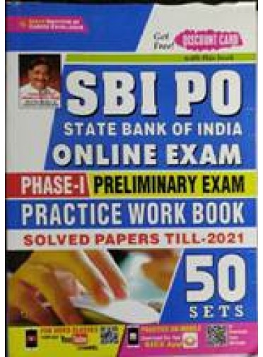 Sbi Po Online Phase-I Preliminary Exam Practice Work Book
