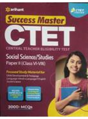 Success Master Ctet Social Science/Studies Paper-II Class-VI-VIII