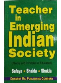 Teacher In Emerging Indian Society