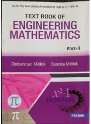 Text Book Of Engineering Mathematics Part-II