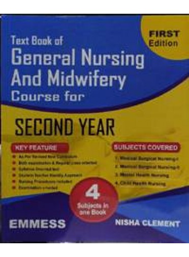Text Book of General Nursing and Midwifery Course for Second Year